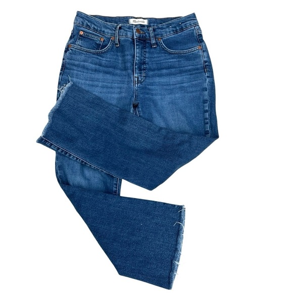 Madewell Denim - Madewell Mid-Rise Kick Out Jeans Women Size 29 p